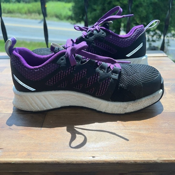 Reebok Women's Fusion Flexweave Safety Composite Toe Work Sneaker Size 7 Wide - Picture 7 of 11